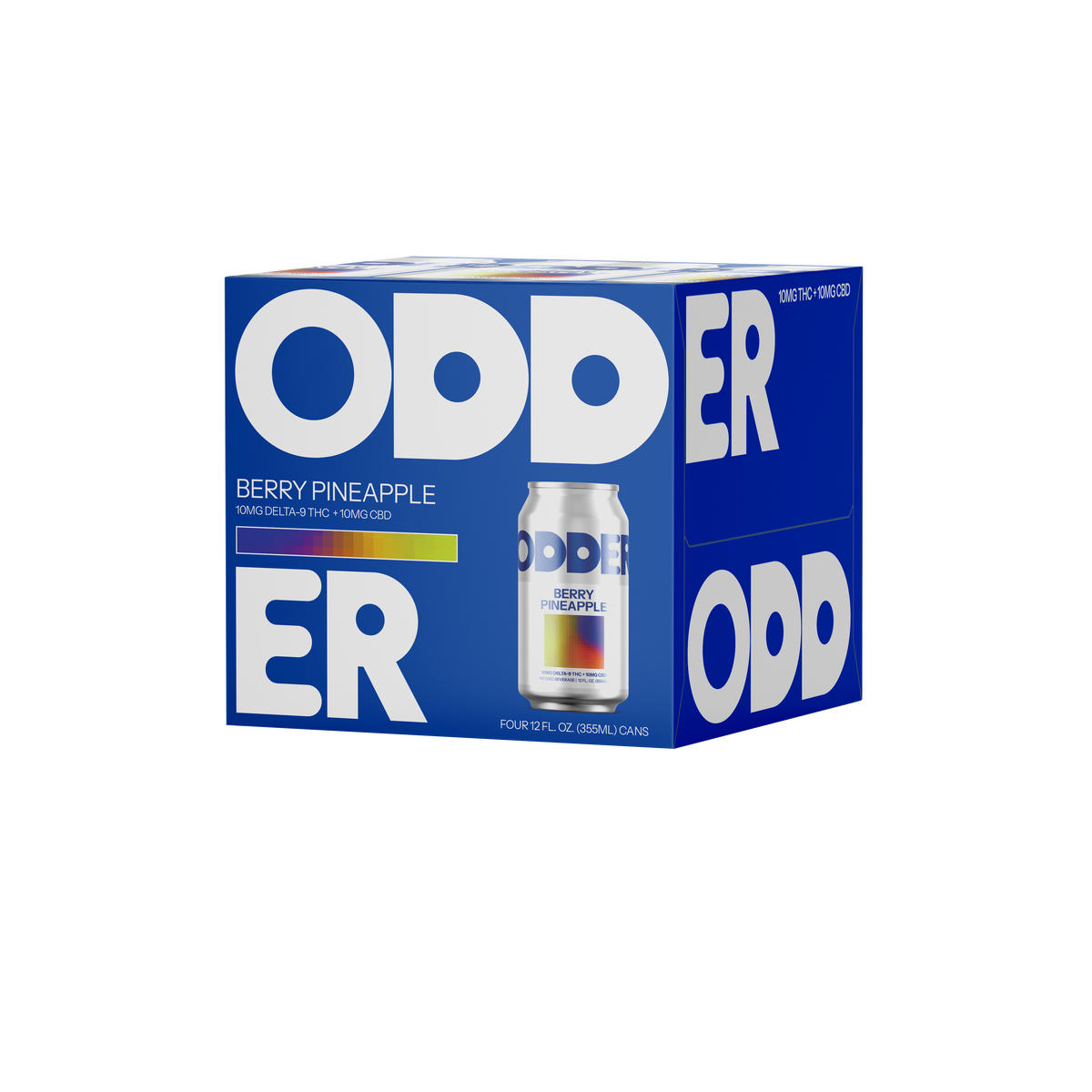 Odder - Berry Pineapple - 4-pack