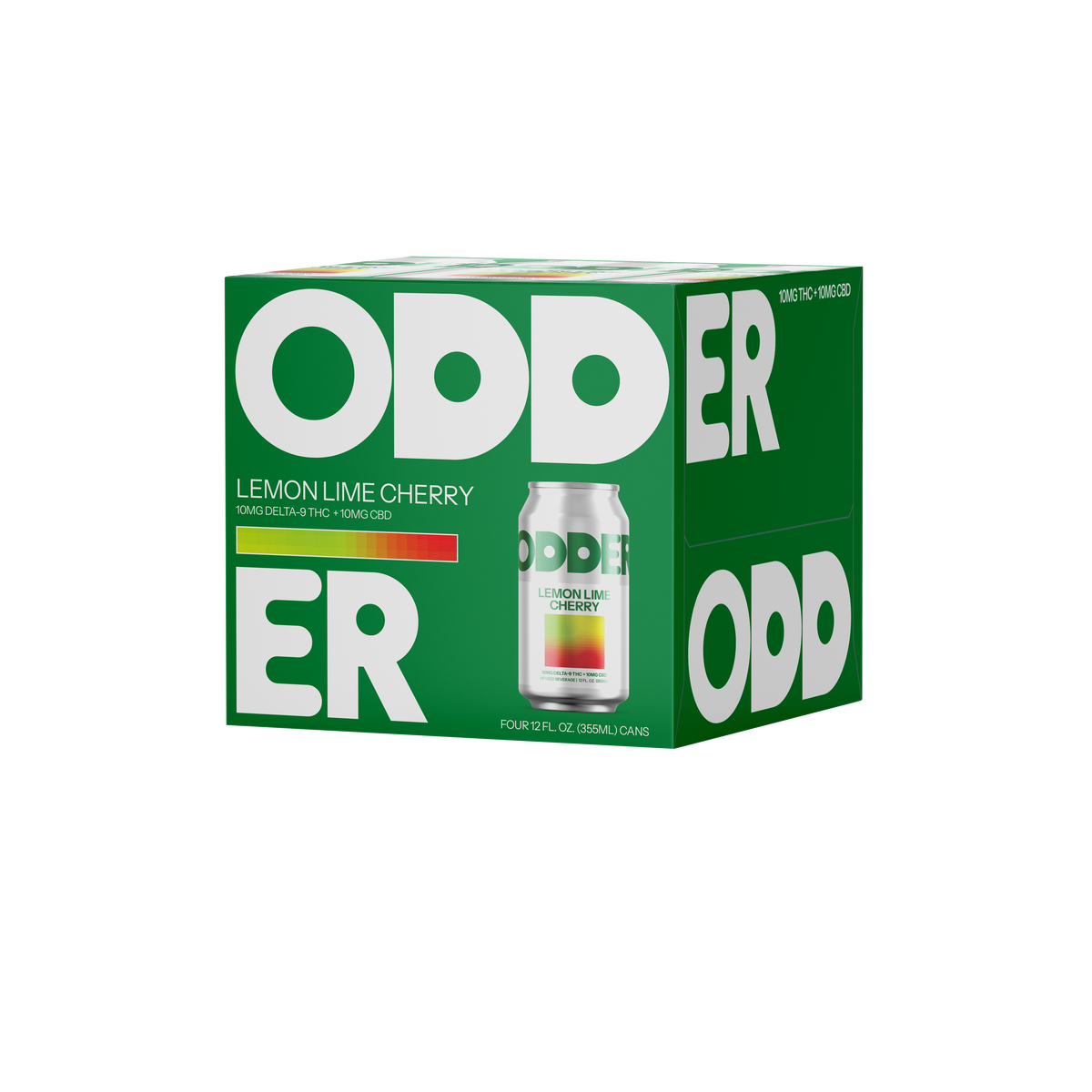 Odder - Lemon Lime Cherry - 4 Pack